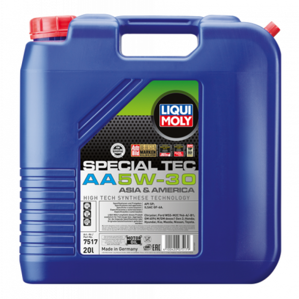Motorolie Special tec AA 5W30 20L - 5W30 - Industri Kemi ApS
